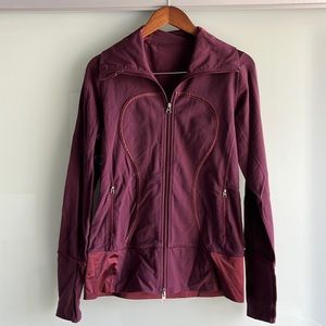 Lululemon long yoga jacket